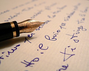 pen_and_blue_writing